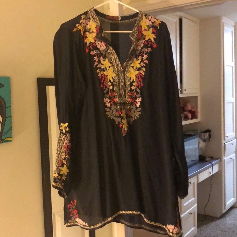 Johnny Was Floral Tunic